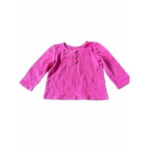 Est‎ 1989 Place Baby Girl Size 12-18m Pink Shirt